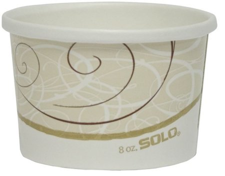 Picture of Food Container Flexstyle® Symphony® Print Single Use Paper 2-1/4 X 3 X 3-1/6 InchH4085-J8000