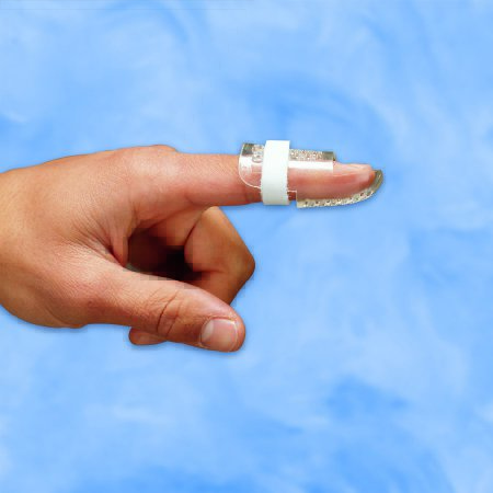 Picture of Finger Splint DeRoyal® Size 5 Without Fastening Left or Right Hand Opaque9121-05