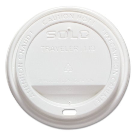 Picture of Drinking Cup Lid Dart® Travel Style Dome Lid, 16 oz. White, PlasticSCCTLP316