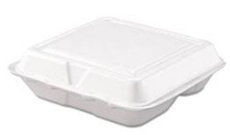 Picture of Carryout Container Dart® White Single Use Foam 7-1/4 Inch DiameterDCC80HT3R