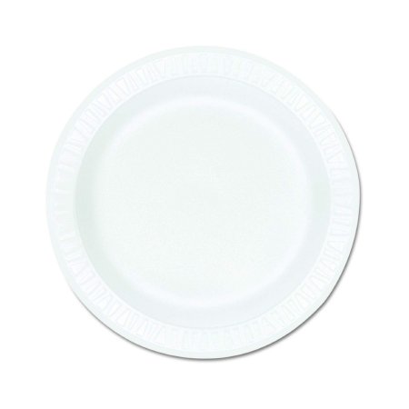 Picture of Compartment Plate Dart® Concorde® White Single Use Non-Laminated Foam 9 Inch Diameter9PWCR / 9PWC