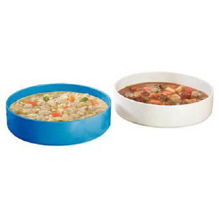 Picture of High-Side Dish Sammons Preston White Reusable Melamine Plastic 7-1/4 Inch Diameter1430