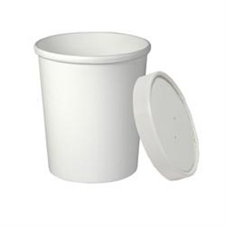 Picture of Food Container Flexstyle® White Single Use Paper 3-1/6 X 4-1/6 X 5-1/3 InchKHB32A-2050