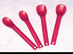Picture of Spoon Large Maroon Plastic8017803
