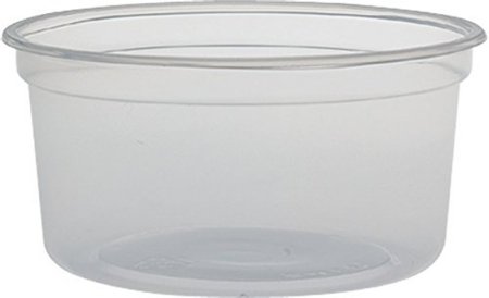 Picture of Food Container Solo® Clear Single Use Plastic 2-1/3 X 4-1/7 InchMN12-0100