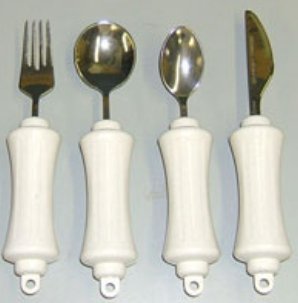 Picture of Knife Maddadapt™ II Built Up Handle White Stainless Steel746200012