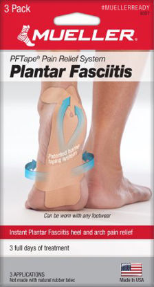 Picture of Plantar Fasciitis Tape Mueller® PFTape® Rayon / Adhesive Tan NonSterile6327