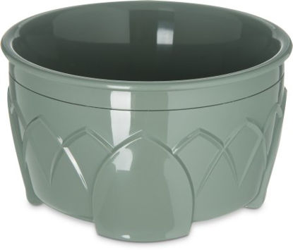 Picture of Insulated Bowl Dinex® Fenwick Sage Single Use Polyethylene / Urethane Foam 4-1/2 Dia X 2-1/2 H InchDX530084