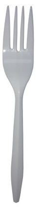 Picture of Fork Empress Medium Weight White PlasticE175001