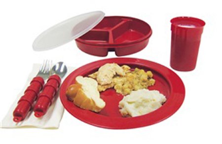 Picture of Dining Set Redware™ Red Reusable82788