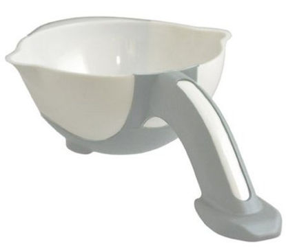 Picture of Stay Bowl Maddak White / Light Gray Reusable Polycarbonate 7-1/8 Inch Diameter745200000