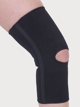 Picture of Knee Brace AliMed® Large Pull-On 18 to 19-1/4 Inch Circumference Left or Right Knee64263/BLACK/LG