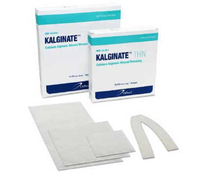 Picture of Calcium Alginate Dressing Kalginate™ Thin 12 Inch Length Rope Calcium Alginate / Non-Woven Sterile46-903