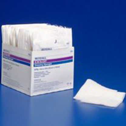 Picture of Nonwoven Sponge Curity™ Polyester / Rayon 6-Ply 4 X 4 Inch Square Sterile7085