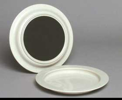 Picture of Plate Inner Lip™ Off White Reusable Plastic 9 Inch Diameter80433