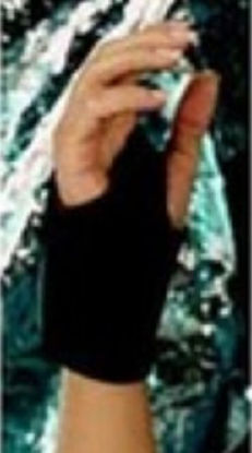 Picture of Wrist Support Teraprene Left or Right Hand Black One Size Fits Most2117 BLA UN