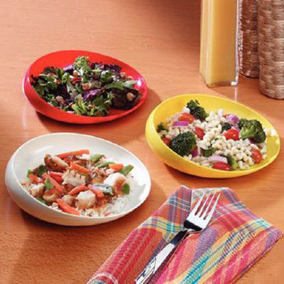 Picture of Scoop Dish Blue Reusable Melamine 8 Inch Diameter560008