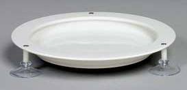 Picture of Plate with Suction Cups Inner Lip™ Sandstone Reusable Plastic 9 Inch Diameter80520