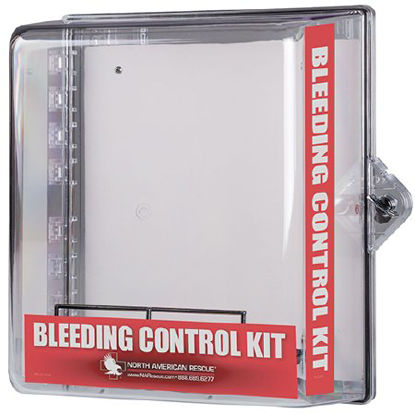 Picture of Public Access Bleeding Control Clear Wall Case 16 X 16 X 8 InchZZ-0714
