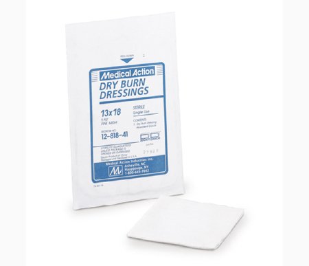 Picture of Burn Dressing Medical Action Mesh Gauze 1-Ply 18 X 24 Inch Rectangle Sterile12-818-04