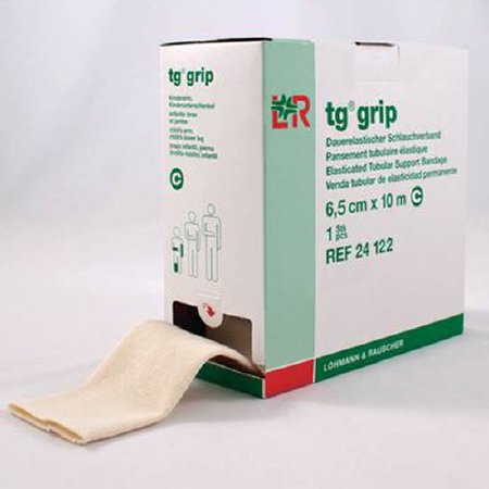 Picture of Elastic Tubular Support Bandage tg® grip 15 Inch X 11 Yard X-Large Trunk Standard Compression Pull On Tan Size M NonSterile081433408