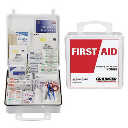 Picture of First Aid Kit 10 People Plastic Case39N787