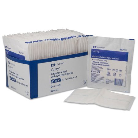 Picture of Abdominal Pad Curity™ Nonwoven Fluff 8 X 10 Inch Rectangle NonSterile8194A