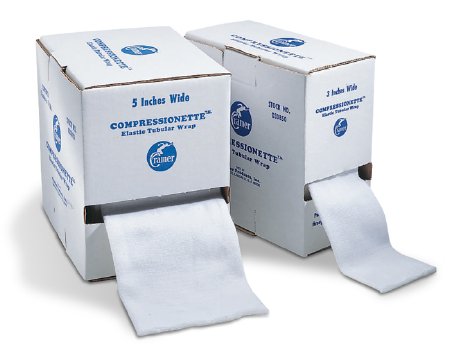 Picture of Elastic Tubular Support Bandage Compressionette™ 3 Inch X 11 Yard Standard Compression Pull On White NonSterile33850