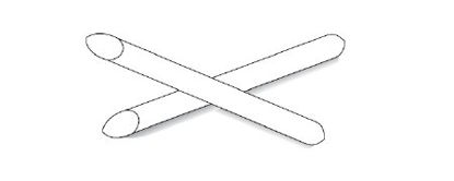 Picture of Surgical Eye Wick Visitec® 2-5/8 X 3/16 Inch 10 Count Pouch581060