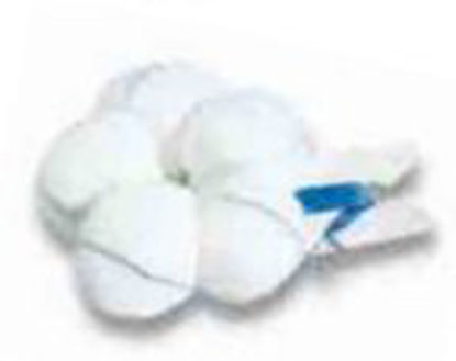 Picture of Surgical Tonsil Sponge Cotton / Gauze 1 Inch Diameter 100 Count Bag NonSterile10245