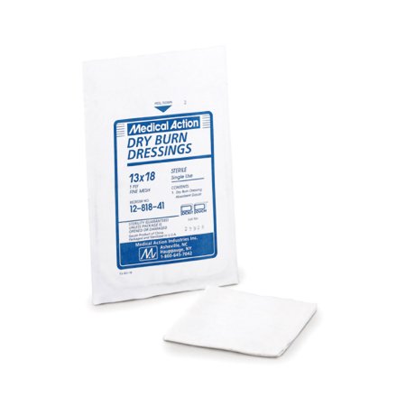 Picture of Burn Dressing Medical Action Mesh Gauze 1-Ply 18 X 18 Inch Square Sterile12-818-66