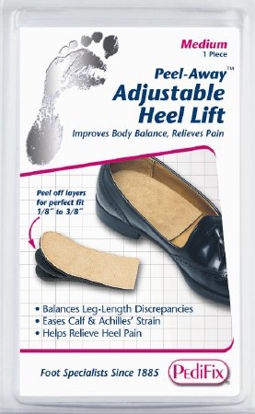 Picture of Heel Lift Adjust-A-Heel Lift™ Large Without Closure Male 9 and Up / Female 11 and Up Left or Right FootP6582-L