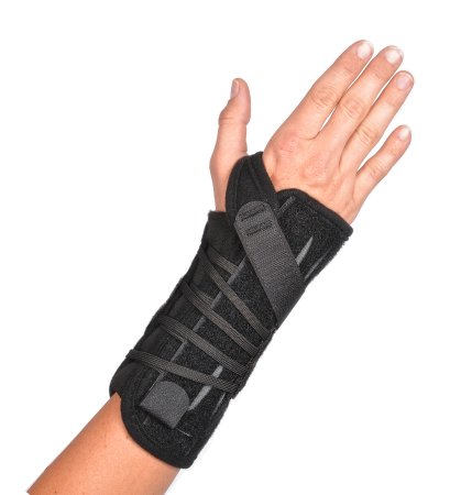 Picture of Wrist Brace Titan Wrist™ Aluminum / Nylon Left Hand Black X-Large450-LT-XL