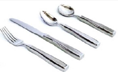 Picture of Soup Spoon Keatlery™ Weighted / Comfort Grip Silver Stainless Steel82005