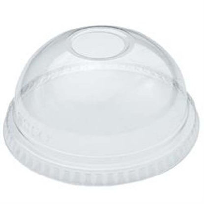Picture of Dome Lid Solo® Clear, Pet Plastic, Cold ApplicationsDLR662