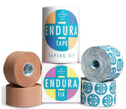 Picture of Orthopedic Corrective Tape Kit Endura Cloth / Zinc Oxide 2 Inch X 10 Yard / 1-1/2 Inch X 15 Yard White / Brown NonSterile7754
