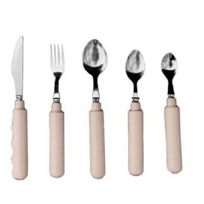 Picture of Teaspoon Comfort Grip Right-Left Handed / Bendable White Stainless Steel557113