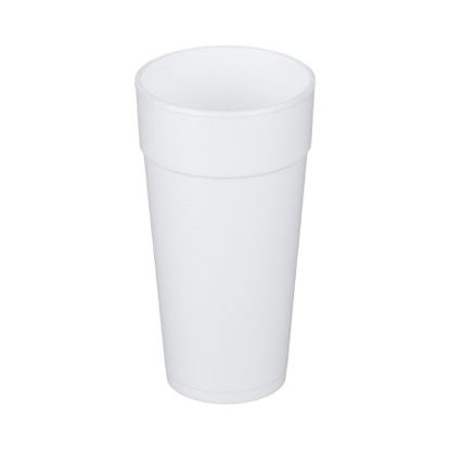Picture of Drinking Cup Dart® 24 oz. White Styrofoam Disposable24J16