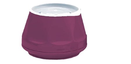 Picture of Stackable Bowl Dinex® Cranberry Red Reusable Plastic 5 oz.DX420061
