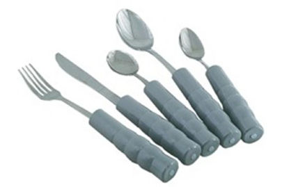 Picture of Soup Spoon Weighted Gray Stainless Steel842620
