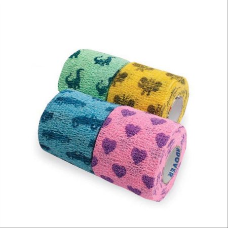 Picture of Cohesive Bandage CoFlex® NL 2 Inch X 5 Yard 12 lbs. Tensile Strength Self-adherent Closure Kid Design (Assorted Print) NonSterile3211