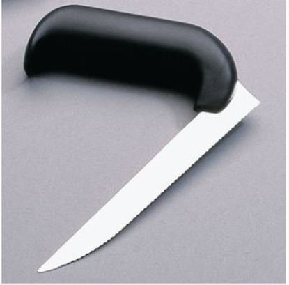 Picture of Knife Angled Silver / Black Stainless Steel081500792