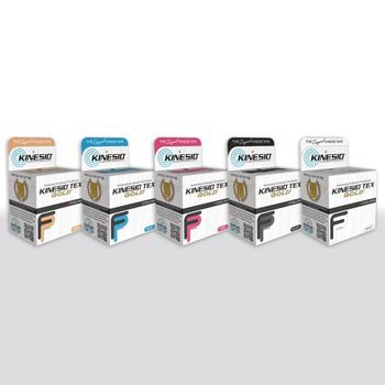 Picture of Kinesiology Tape Kinesio® Tex Gold™ FP Water Resistant Cotton 2 Inch X 5-1/2 Yard Black NonSterile081605120