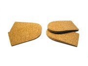 Picture of Heel Lift Dr. Jill's Large, 1/8 Inch Without Closure FootCORK HEEL(S)-1/8-LG