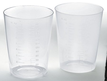 Picture of Graduated Drinking Cup 9 oz. Clear Plastic DisposableDYND80450