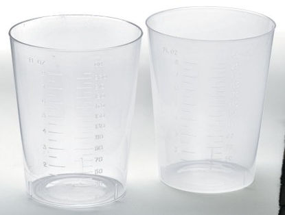 Picture of Graduated Drinking Cup 9 oz. Clear Plastic DisposableDYND80450