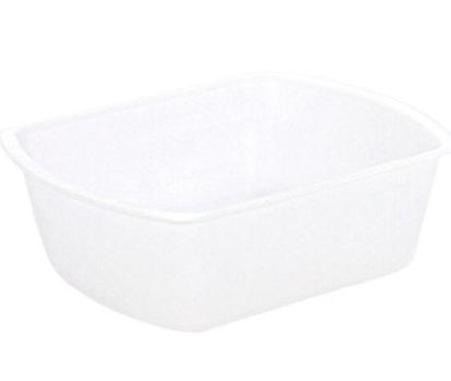 Picture of BASIN, WASH RECTANGLE PIGMENT FREE 8QT (50/CS)DYNEC80342C