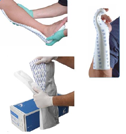 Picture of Precut Splint TechForm® 4 X 15 Inch Fiberglass WhiteTC0415
