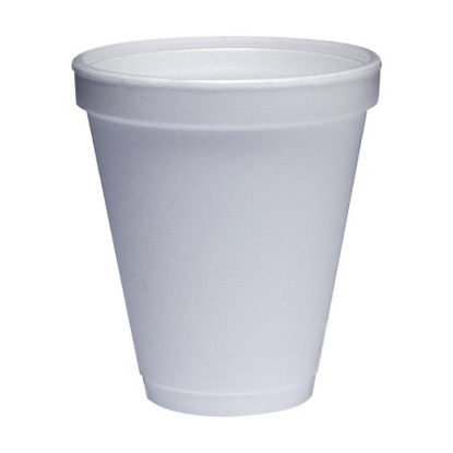 Picture of Drinking Cup 12 oz. White Plastic DisposableDTM12J12