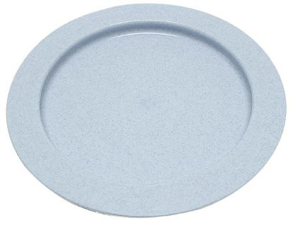 Picture of Plate Inner Lip™ Blue Reusable Plastic 9 Inch Diameter62-0110